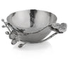 WHITE ORCHID NUT BOWL - La Perla Home in Montrose CA