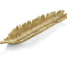 SAGO PALM BREAD PLATE GOLD - La Perla Home in Montrose CA