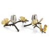 BUTTERFLY GINKGO CANDLEHOLDERS - La Perla Home in Montrose CA