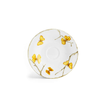 Butterfly Ginkgo Gold Pasta Bowl