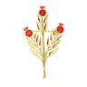Pomegranate Branch Brooch