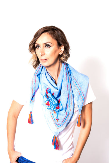 "The Knot" Scarf - La Perla Home in Montrose CA