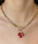 Pomegranate Red Seeds Necklace