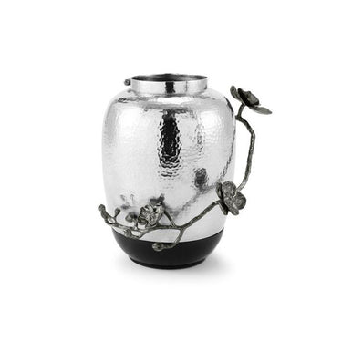 Black Orchid Medium Marble Vase