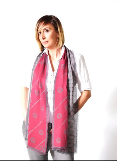 Eternity Burgundy Scarf