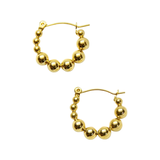 Beaded Hoops