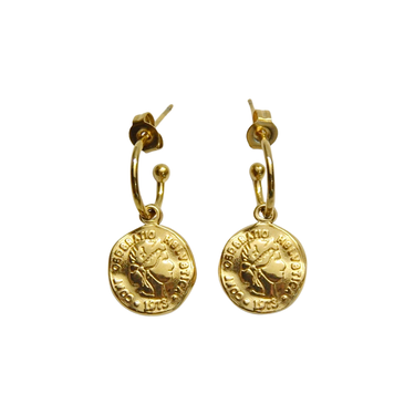 Coin Earrings