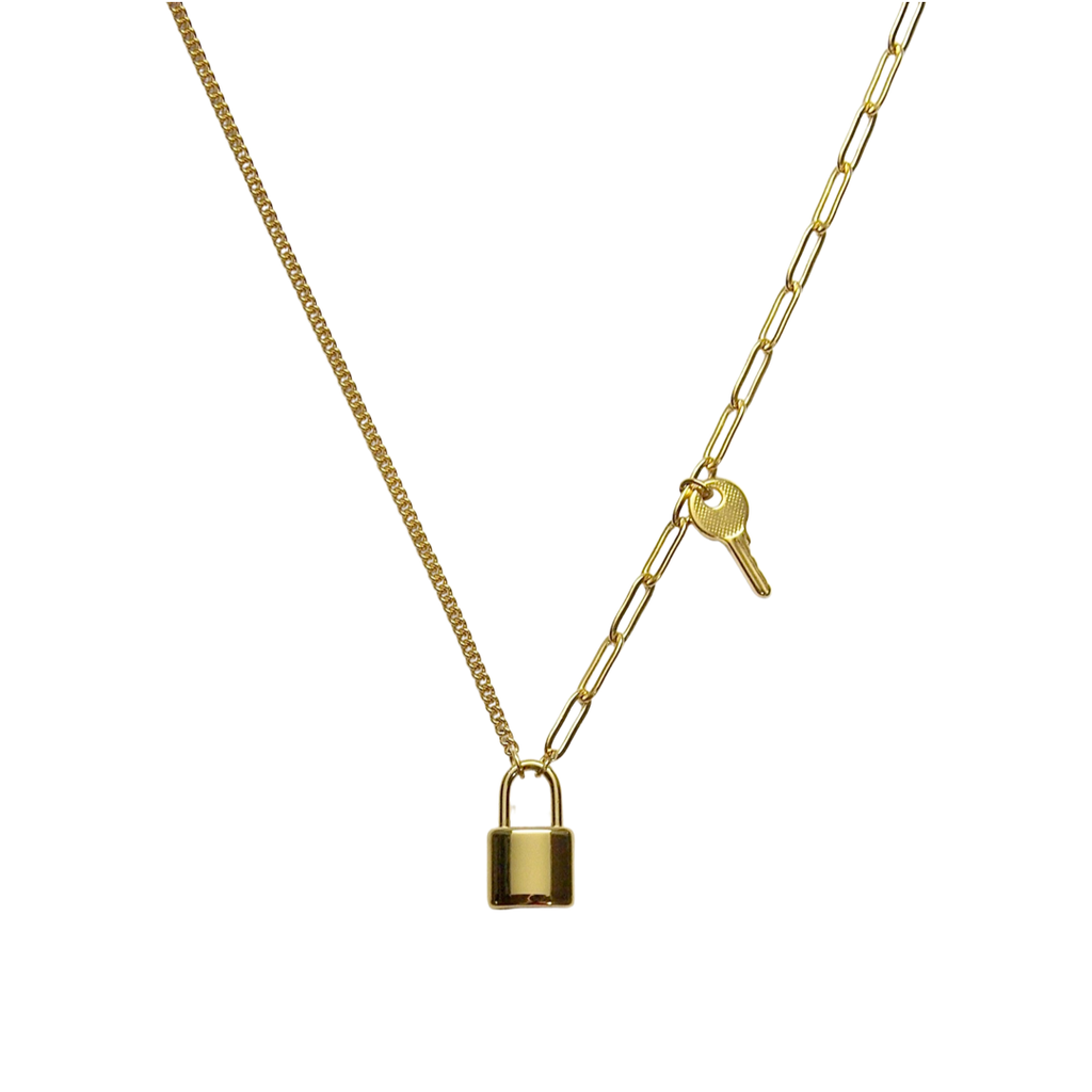 Lock & Key Necklace