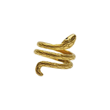 Triple Band Snake Ring