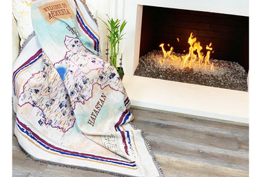 Journey to Armenia Throw/ Blanket