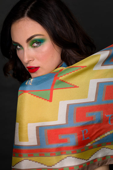 Armenian Alphabet Scarf