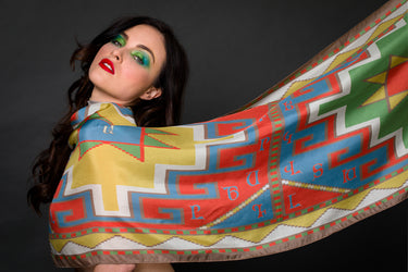 Armenian Alphabet Scarf