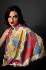 Armenian Alphabet #3 Square Scarf