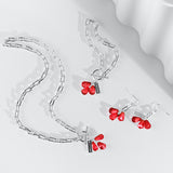 Pomegranate Seeds Necklace