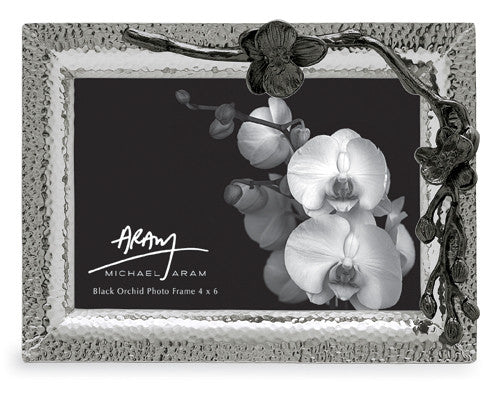 Black Orchid Photo Frame 4x6 - La Perla Home in Montrose CA