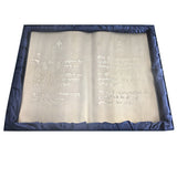 Armenian Lord's Prayer Book in Platinum - La Perla Home in Montrose CA