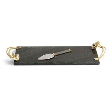Anemone Small Cheese Board w/ Spreader