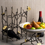 Butterfly Ginkgo 6-Bottle Wine Rack