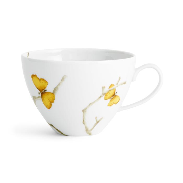 Butterfly Ginkgo Gold Cup & Saucer
