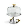 Butterfly Ginkgo Pastry Dish w/ Dome