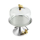 Butterfly Ginkgo Pastry Dish w/ Dome