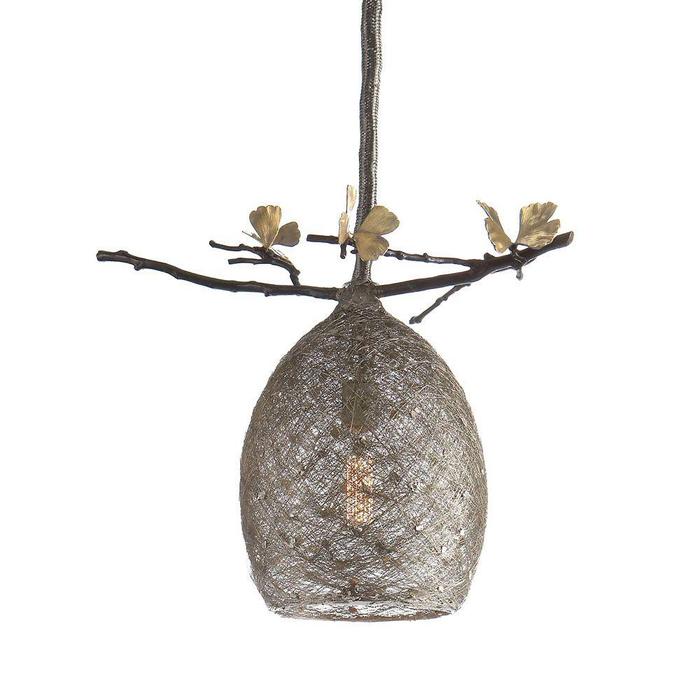 Butterfly Ginkgo Cocoon Pendant Lamp Small