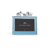 Elephant Frame Blue Enamel