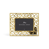 Heart Frame 4x6 - Gold