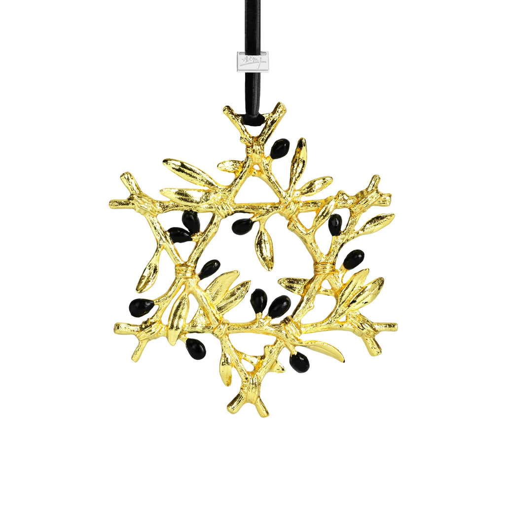 Olive Branch Star Ornament