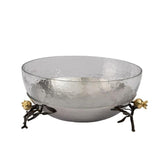 Pomegranate Glass Serving Bowl