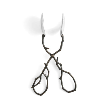 Butterfly Ginkgo Twig Pastry Tongs