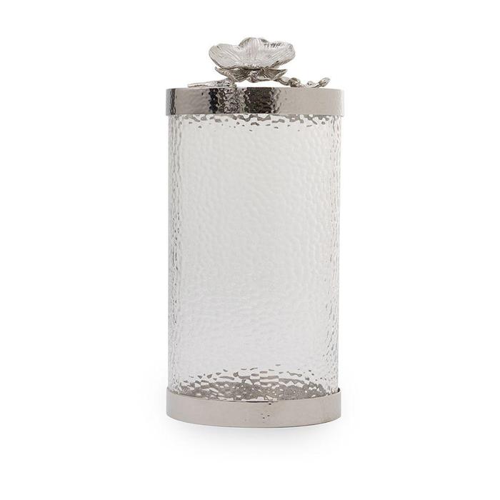 White Orchid Canister Large