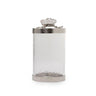 White Orchid Canister Medium