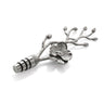 White Orchid Wine Stopper